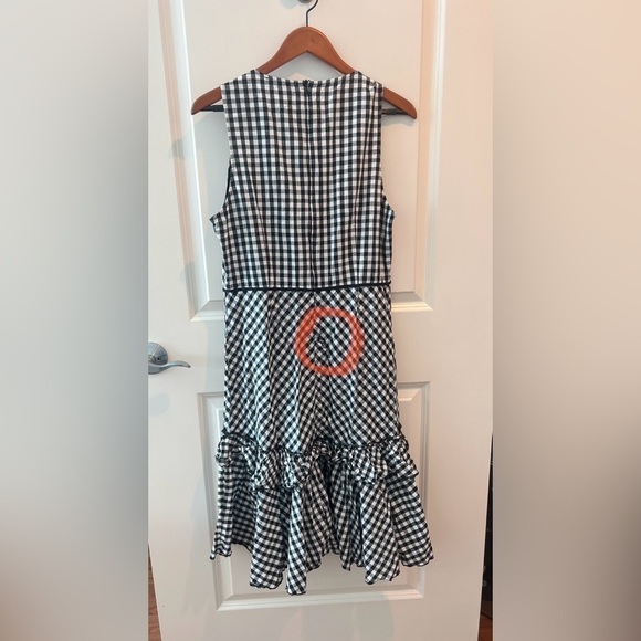 TOME Collective Gingham Ruffle Hem Dress - Picture 9 of 16